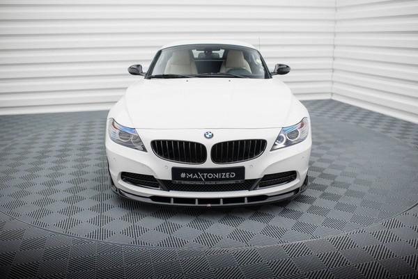 Front Ansatz V.1 FüR BMW Z4 E89 Frontspoiler Spoilerschwert Schwarz-image