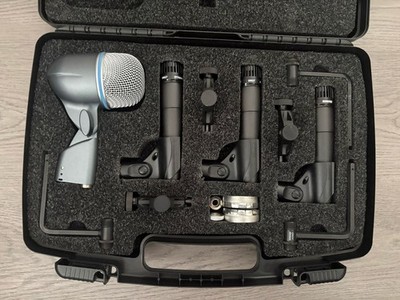 Shure Drum Mikrofon Set. Sm57 / Beta 52a - sehr guter Zustand mit Koffer