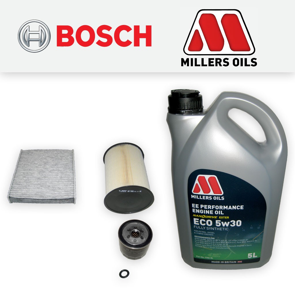 SERVICE KIT for VOLVO C30 1.6 OIL AIR CABIN FILTERS +EE NANO (2007-2012)
