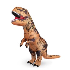Inflatable T-Rex Dinosaur Costume for Adults - Blow Up Halloween Cosplay Outfit