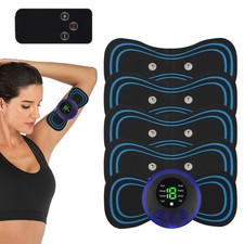 Portable EMS Mini Massager Back Full Body Muscle Stimulator Pain Relief Device