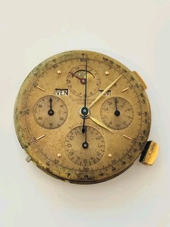 Vintage Universal Geneve 287 Tri Compax Moonphase Chronograph Movement With Dial