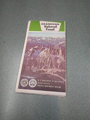Okanogan National Forest Map 1967