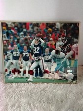 Don Beebe ( BUFFALO BILLS) Autographed Photo COA. GRACE SPORTS MEMORABILIA