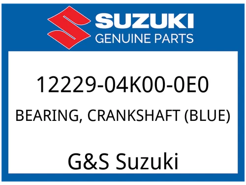 BEARING, CRANKSHAFT (BLUE)
