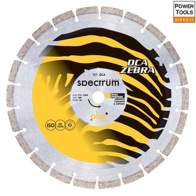 Ox Tools DCA125/22 Spectrum Plus Diamanttrennscheibe - Schleifmittel/GP - 125/22,23mm EA
