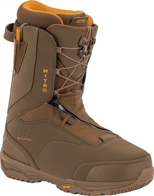 Nitro x Bryan Fox Venture Pro TLS Snowboard Boots Men's 12 Brown New 2026