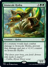 Ironscale Hydra (Theme Booster) Theros Beyond Death NM Green Rare CARD ABUGames