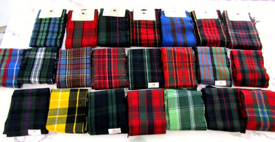 Tartan Clan Schals Unisex Tartan Winter super weich bequem Schal Multi Tartan Col