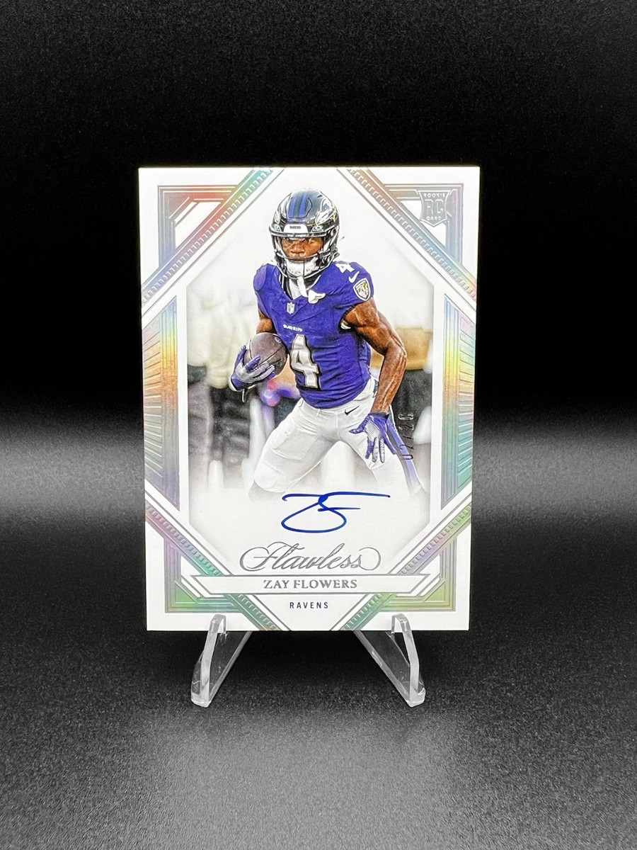 2023 Panini Flawless - Rookie Frame Signatures Zay Flowers #RFS