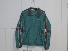 Vintage 90s Nike Green Windbreaker Jacket - Full Zip - Size Large