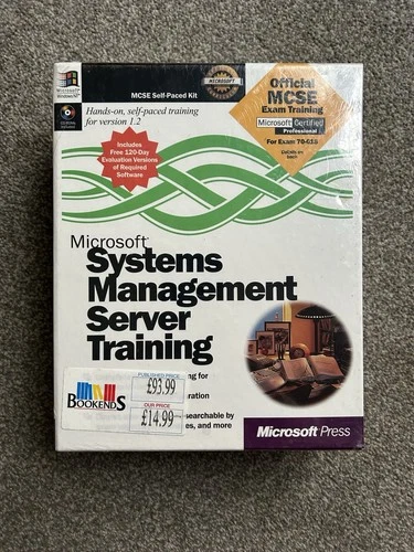 Microsoft Systems Management Server Training Brand New Sealed MCSE Windows NT