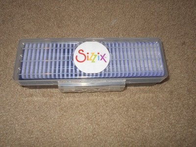 Sizzix Sizzlits Die Set 35 Alphabet, Numbers Complete in Case Night & Day Purple