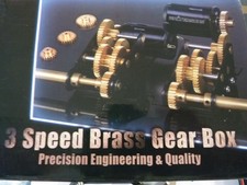 WALTERSONS 3 SPEED GEAR BOX BRASS PRECISION ENGINEERING & QUALITY MODEL RC TANK