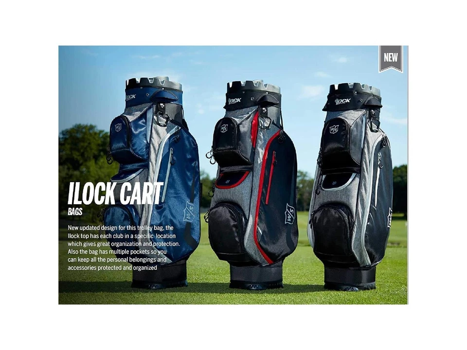 Wilson Staff I-Lock III Golf Cartbag - Bild 4 von 4