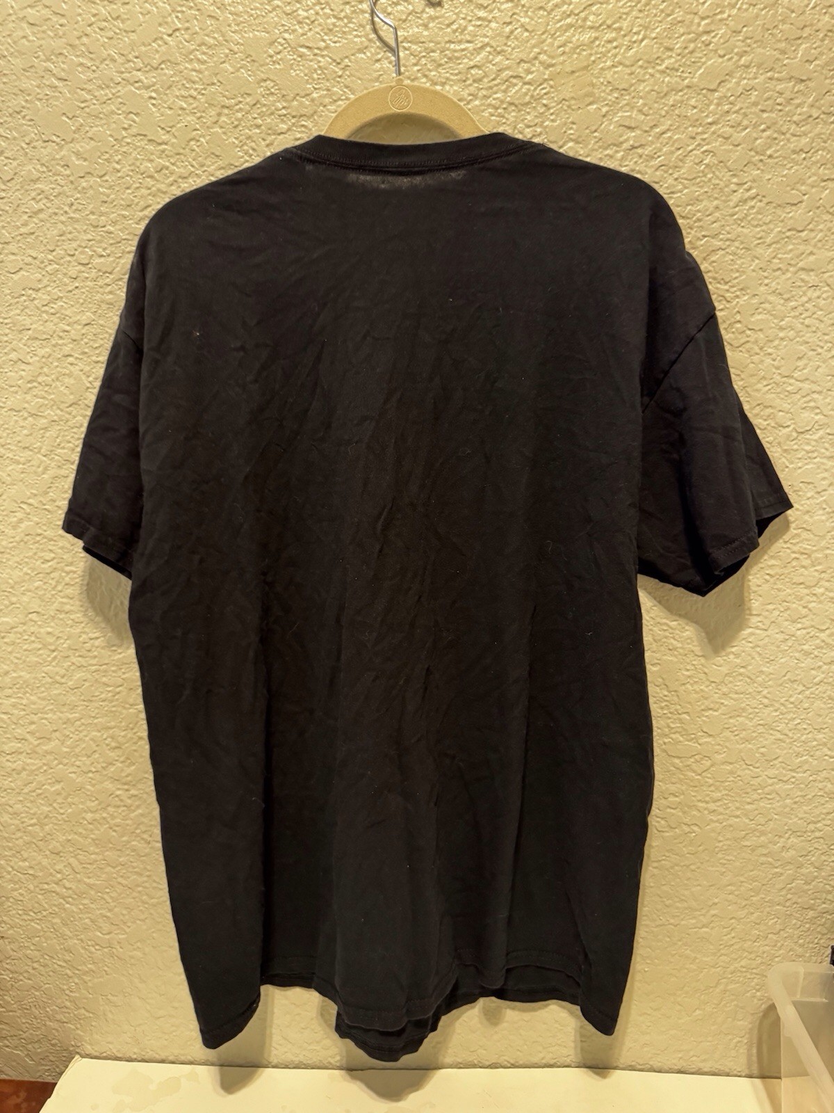 FILA T shirt uomo Death Row Records taglia XL nera manica corta