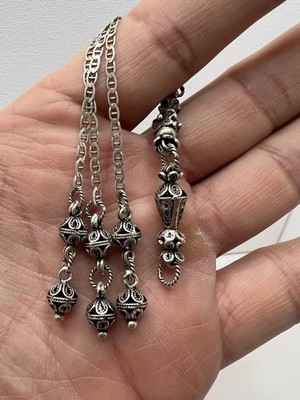 Vantage Antique Tassel silver 925 Rosary Bakelite mesbah شرابة فضة  أنتيك ٩٢٥