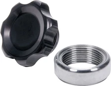 ALLSTAR PERFORMANCE Filler Cap Black with Weld-In Steel Bung Small ALL36167