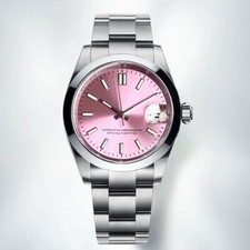 Polished 36MM  39MM Tandorio Black Orange dial Japan NH35A Automatic Mens Watch