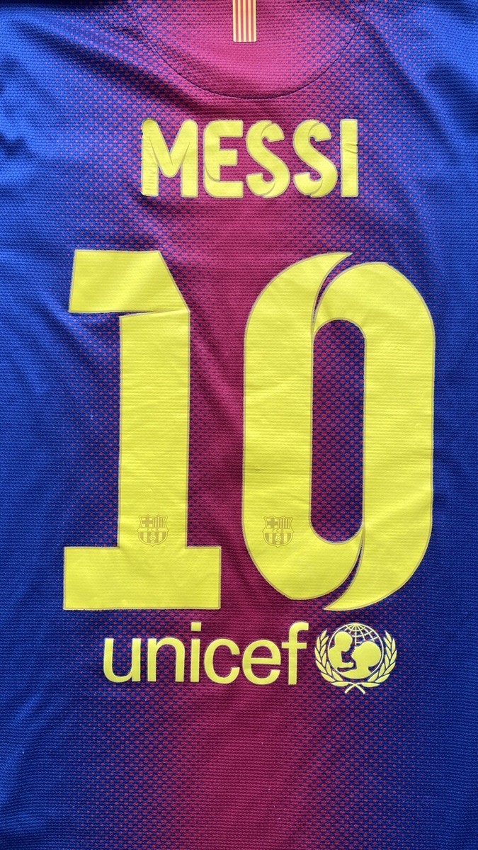 BARCELONA 2012 2013 HOME SHIRT JERSEY NIKE 478323-410 sz M BARCELONA 2012 2013 HOME SHIRT JERSEY NIKE 478323-410 sz M