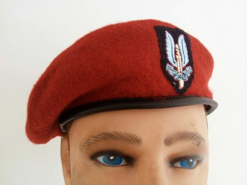 GB beret rouge anglais SAS commando WW2 