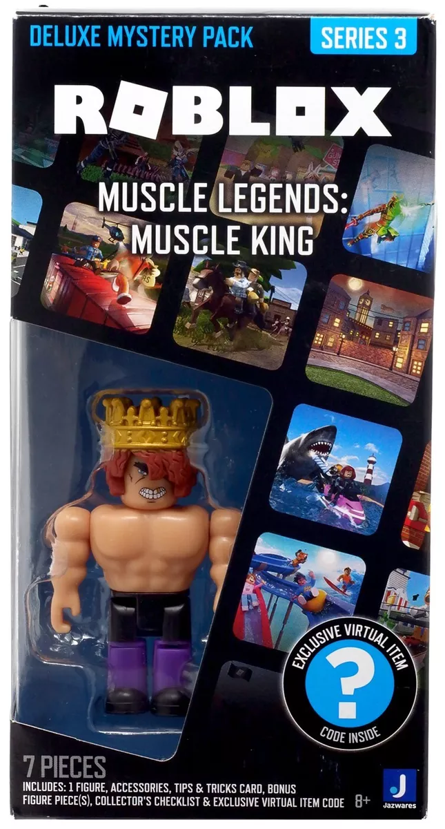 Roblox Deluxe Mystery Pack Series 3 Muscle Legends Muscle King