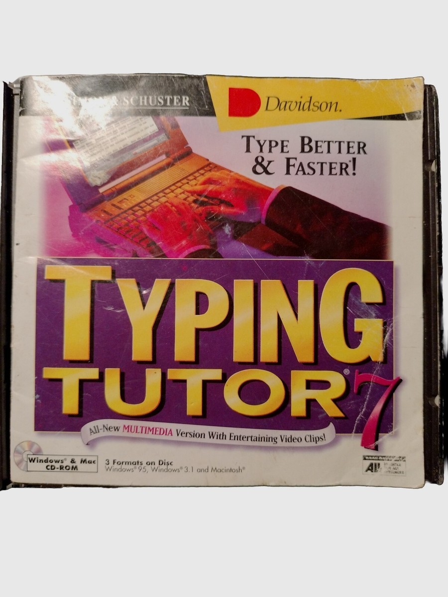 Logiciel Vintage TYPING TUTOR III Pour Commodore 64 - Disquette 5,25" Et Manuel (très Bon état)