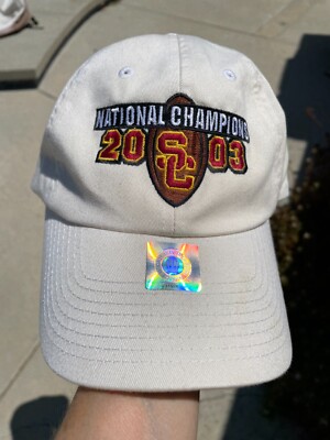 National Champions Football Cap USC Trojans 2003 New vintage