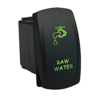 Rocker Switch 6m85g 12v Raw Water Led Green On Off Waterproof Marine Boat 5 Pins Rocker Switch 6m85g 12v Raw Water Led Green On Off Waterproof Marine Boat 5 Pins