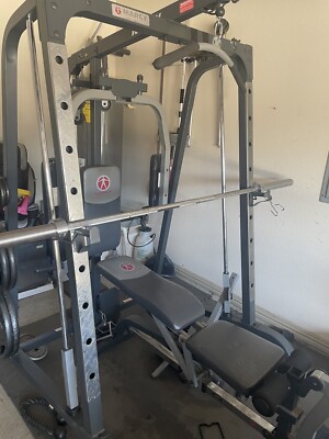 marcy home gym smith cage