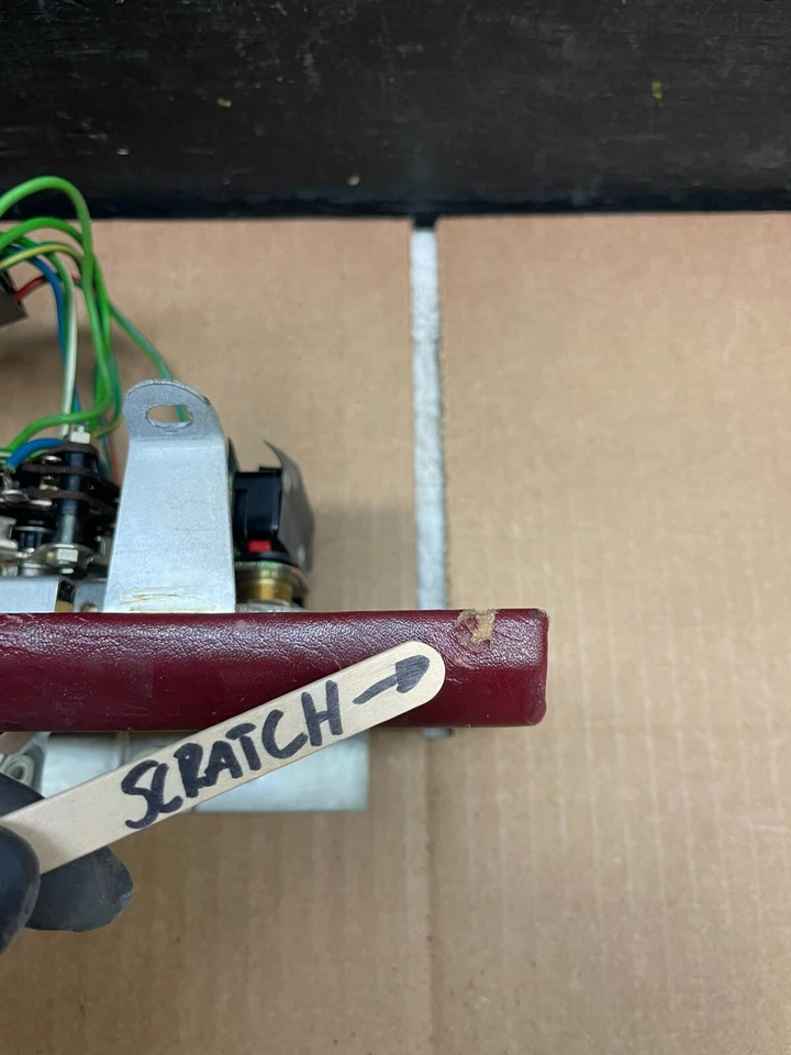 Interruptor limpiaparabrisas ventana delantera Rolls-Royce Silver Spirit 1981 a 1991 OEM M3433 R GD Foto 4 de 4