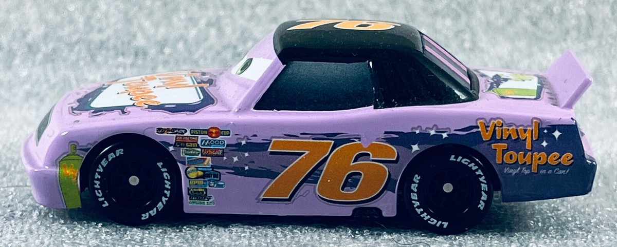 マテル　カーズ　ビニールトーピー　Vinyl Toupee Racing 76 Disney Pixar Cars Vinyl Toupee #76 Racer Diecast 1:55 Bundle