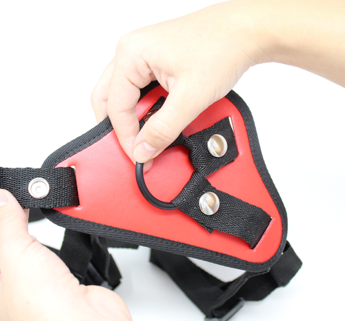 Strap-On-G-Spot-Suction-Cup-Harness-Dildo-Clitoral-Anal-Lesbian-Sex-Toy