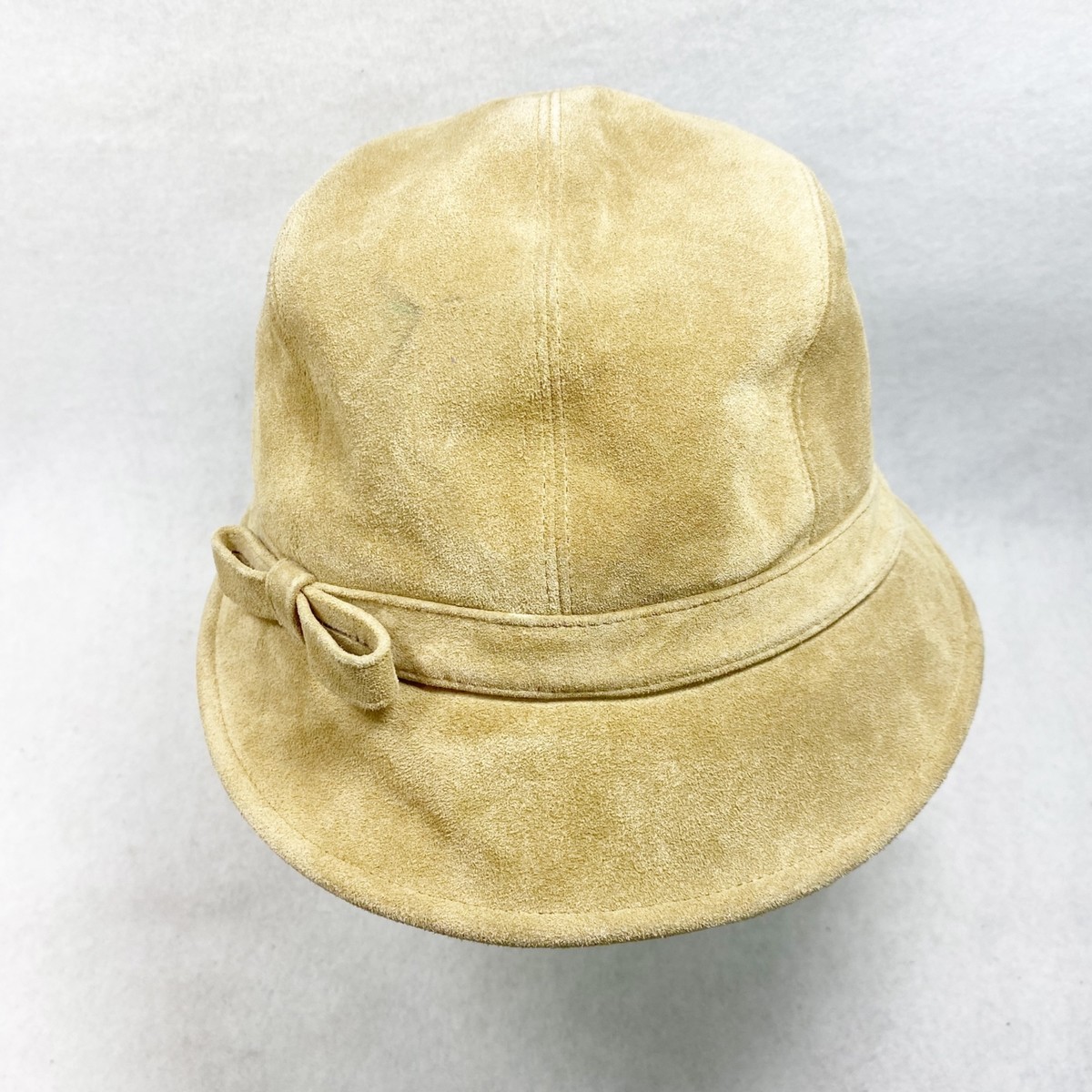 Eric Javits Tan Newsboy Eric Javits Tan Leather Suede Newsboy Cap OS | eBay main image 2