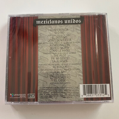 Mexiclan 2 CD Lot Mexicanos Unidos Includes DVD Chicano Rap Rare