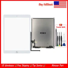 White LCD Display Digitizer + Home Button For iPad 8 8th A2429 A2270 A2428 A2430