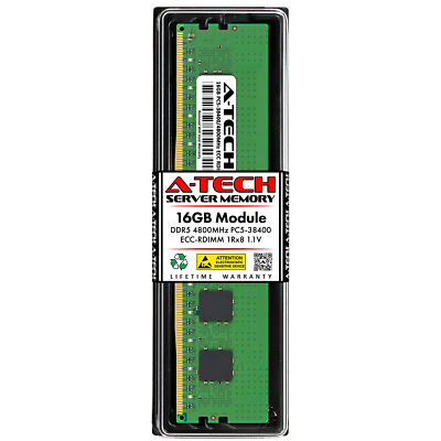 16GB DDR5 PC5-38400R ECC RDIMM Cisco UCS-MRX16G1RE1 Equivalent Server Memory RAM