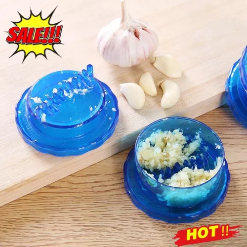Garlic Press Chopper Ginger Mincer Hand Presser Crusher Kitchen Tool • - Picture 1 of 25