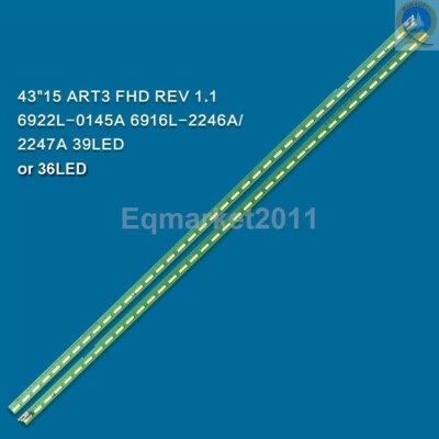 LED TV backlight strip 43inch FHD L/R Type MAK632C7801 for LG 43LF5400-CA
