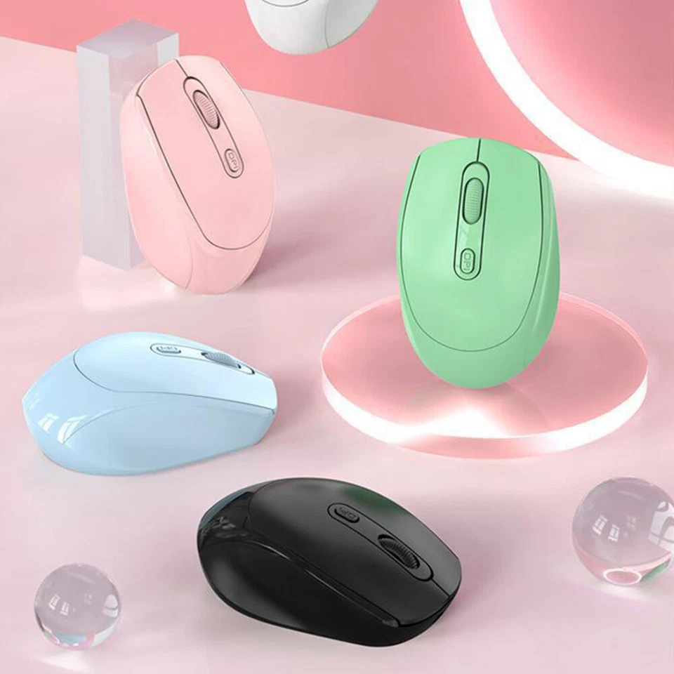 Wireless Optical Mouse Mice 2.4GHz with USB Receiver For Laptop PC Computer US @ - Image 4 of 4