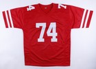 Joe Staley Signed 49ers Jersey (Beckett Holo) San Francisco 6xPro Bowl O-Lineman — photo 3