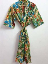 Indian Handblock Cotton Kimono