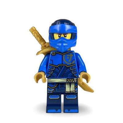 LEGO JAY Mini Figure W Gold back scabbard NINJAGO Dragons