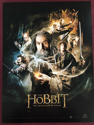 HOBBIT DWARF THORIN GANDALF BILBO LEGOLAS ELF POSTER 12X16''NM  