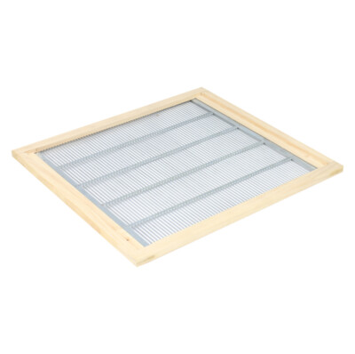 Deutsch Normal DNM Absperrgitter mit Holzrahmen (46,5 x 42 cm) Imkerei Bienen