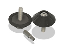 Hummingbird Helix/SOLIX Tamper Resistant Gimbal Knobs 1/4"-20 Thread