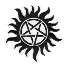 Supernatural TV Series Anti Possession Logo Embroidered Patch -new