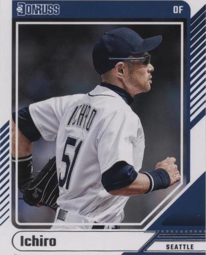 TOPPS DONRUSS Baseball MLB Ichiro イチロー① 2024 Donruss #75 Ichiro BASEBALL Seattle Mariners | eBay