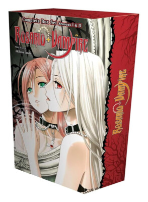 Rosario + Vampire Season 1&2 Manga Boxed Set (Vol #1-24)