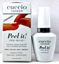Cuccio Veneer Peel It! Pre-Base Coat 0.44oz/13ml